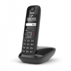 Gigaset AS690 Telefono analogico/DECT Nero Identificatore di chiamata