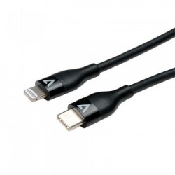 V7 V7USBCLGT-1M cavo USB USB 2.0 USB C Lightning Nero