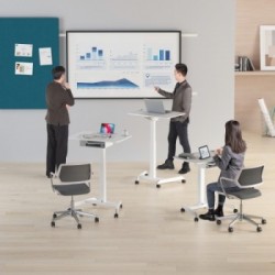 V7 DTM3SD postazione di lavoro in piedi-seduto