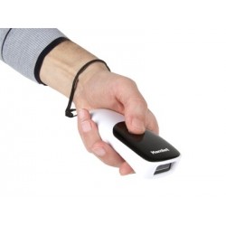 Hamlet HBCS-2DUWB lettore di codici a barre Lettore di codici a barre portatile 1D/2D Nero, Bianco