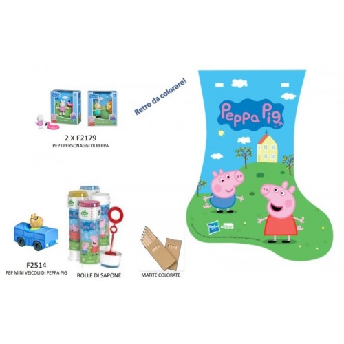 Calza befana Hasbro D09484500 Peppa Pig
