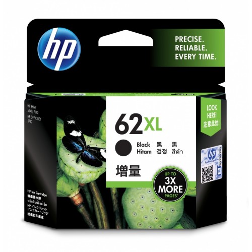 HP 62XL Originale Nero