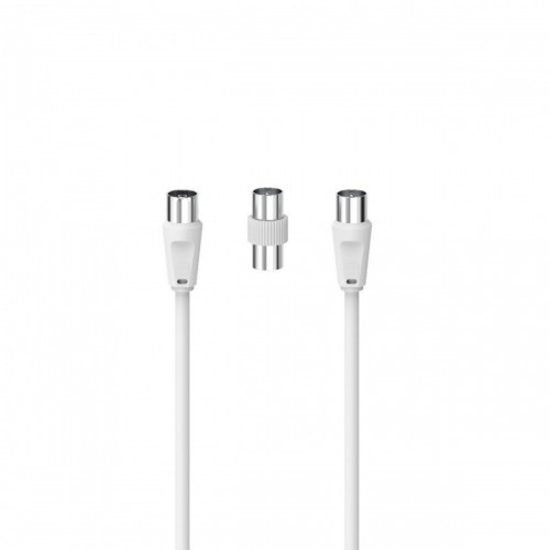 Hama 00205304 cavo coassiale 15 m Bianco