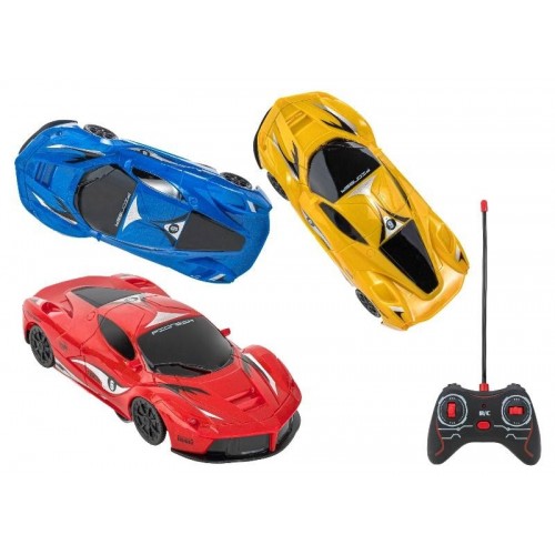 AUTO R/C SPIDGRAVITY 40MHZ C/PACCO BATTERIE 3 COL