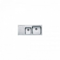 - OUTLET - Franke GAX 621 - Lavello Galassia, Inox satinato, Vasca a DX, 116x50 cm, FUN 101.0017.504