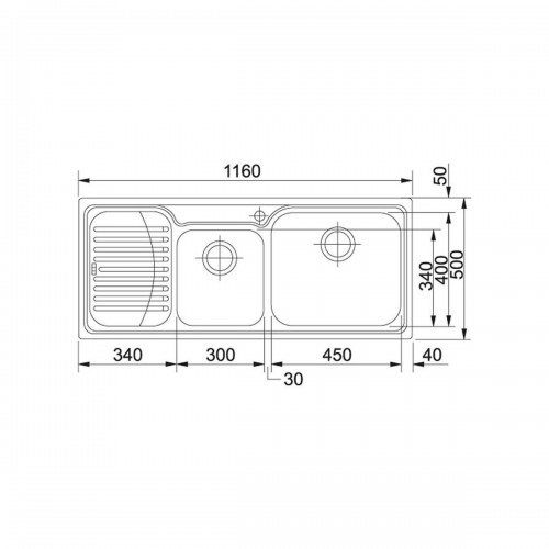 - OUTLET - Franke GAX 621 - Lavello Galassia,...