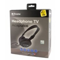 Xtreme 33569 cuffia e auricolare Cablato Cuffie A Padiglione Nero