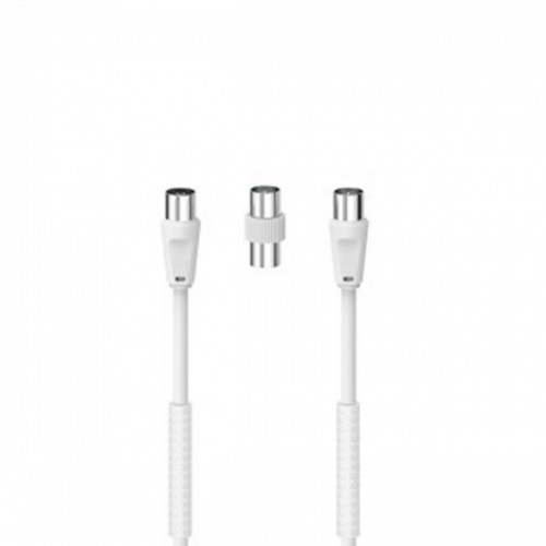 Hama 7205300 cavo coassiale 1,5 m Bianco