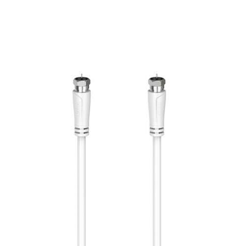 Hama 00205064 cavo coassiale 3 m F Bianco