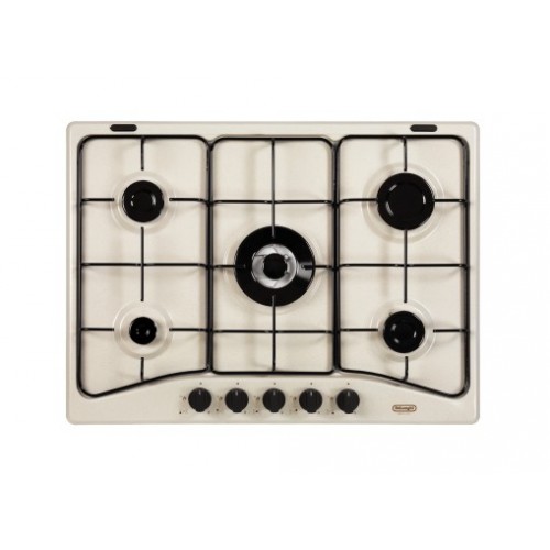 De Longhi SF57ASV - Piano cottura 70 cm, 5...