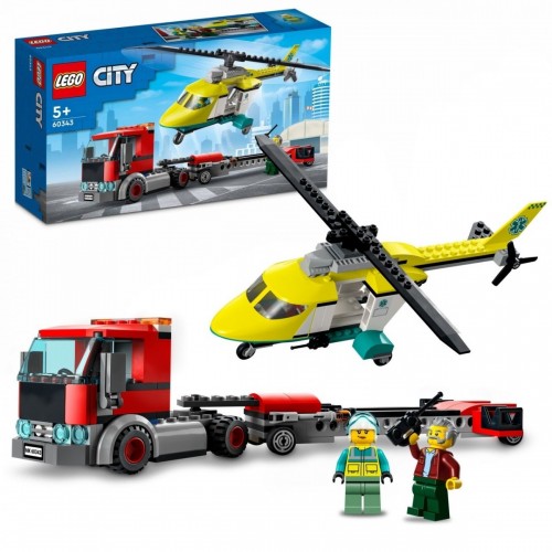 Lego City 60343 - Trasportatore di Elicotteri...