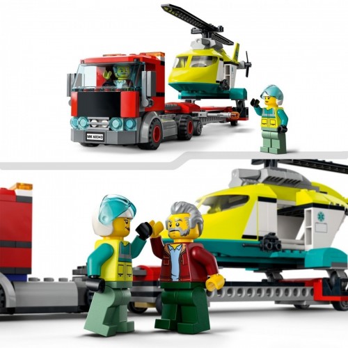 Lego City 60343 - Trasportatore di Elicotteri...