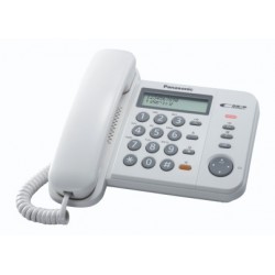 Panasonic KX-TS580EX1 Bianco Identificatore di chiamata