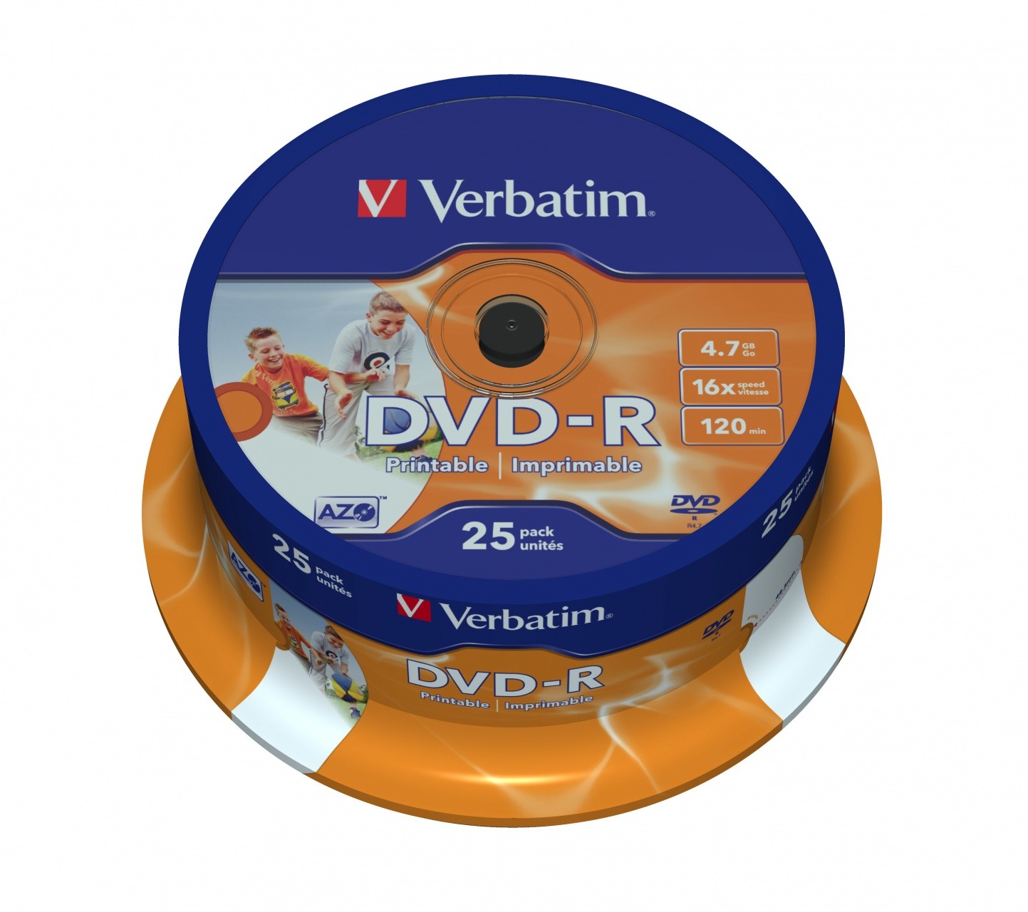 Verbatim 43538 DVD vergine 4,7 GB DVD-R 25 pezzo(i)