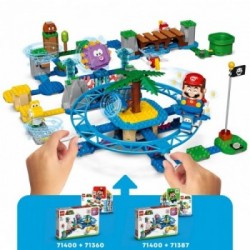 Lego Super Mario 71400 - Spiaggia del Ricciospino Gigante - Pack di Espansione