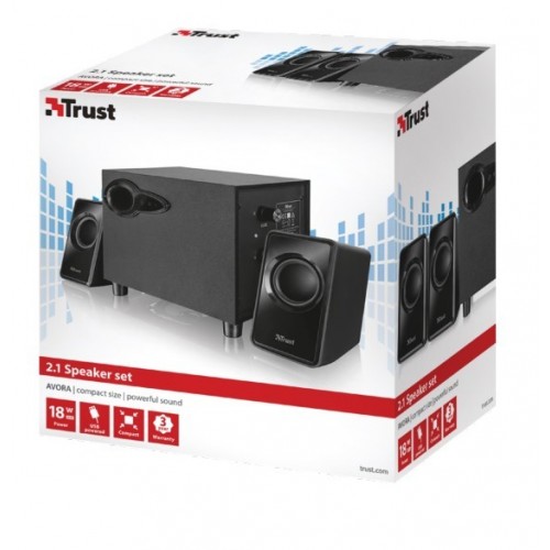 Trust Avora 2.1 set di altoparlanti 2.1 canali...