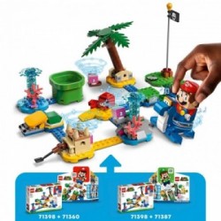 Lego Super Mario 71398 - Lungomare di Dorrie - Pack di Espansione