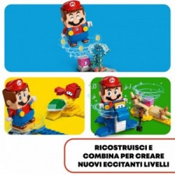 Lego Super Mario 71398 - Lungomare di Dorrie - Pack di Espansione