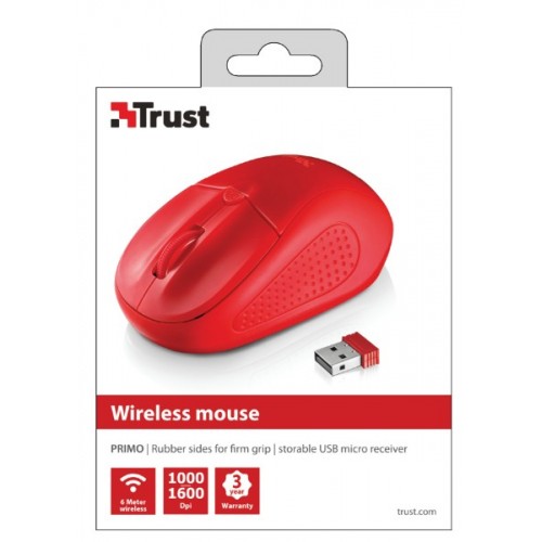 Trust 20787 mouse RF Wireless Ottico 1600 DPI...