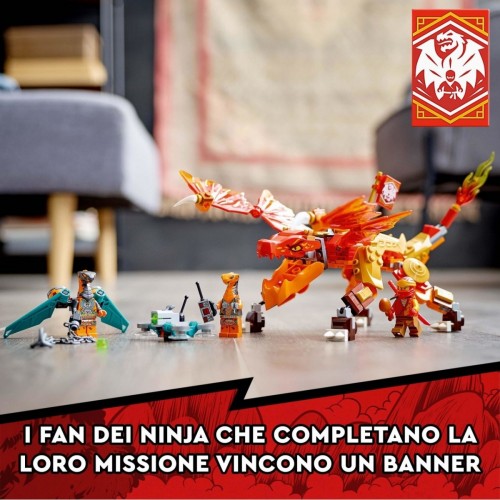 Lego Ninjago 71762 - Dragone del Fuoco