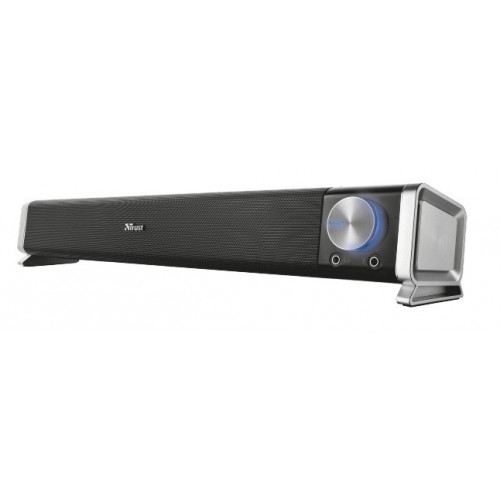 Trust Asto altoparlante soundbar 6 W Nero, Argento