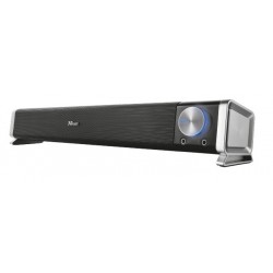 Trust Asto altoparlante soundbar 6 W Nero, Argento