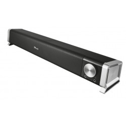 Trust Asto altoparlante soundbar 6 W Nero, Argento