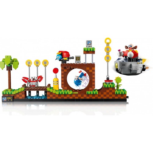 Lego Ideas 21331 - Sonic the Hedgehog - Green...