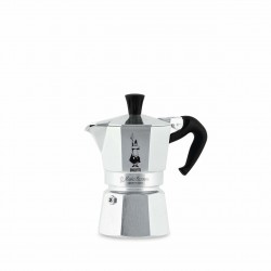 Bialetti Moka Express - Caffettiera in Alluminio, 2 Tazze