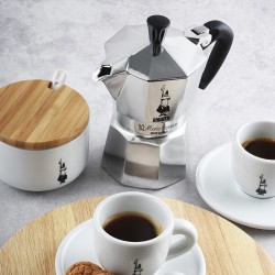 Bialetti Moka Express - Caffettiera in Alluminio, 2 Tazze