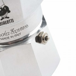 Bialetti Moka Express - Caffettiera in Alluminio, 2 Tazze