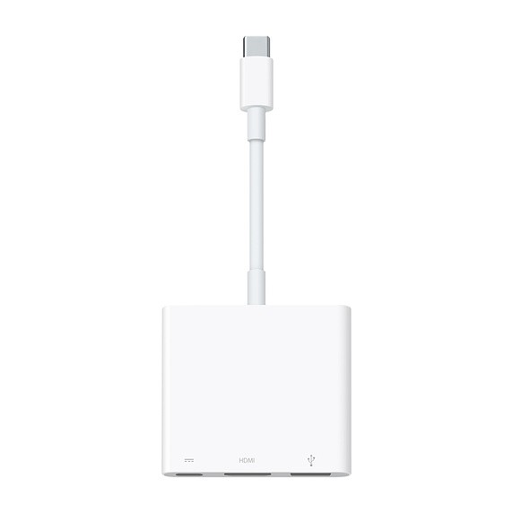 Apple MUF82ZM/A cavo di interfaccia e adattatore USB-C HDMI/USB Bianco