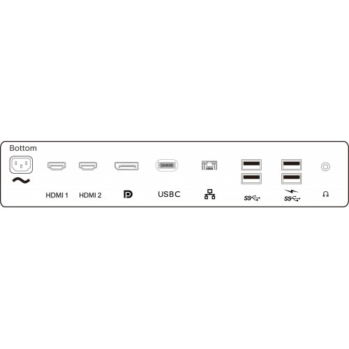 Philips P Line Monitor LCD con dock USB-C...