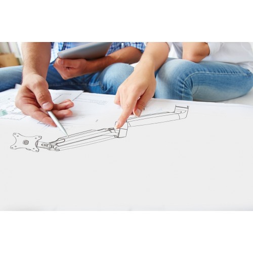 Newstar Supporto da scrivania per monitor