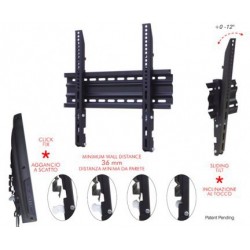 ITB AMOM06145 supporto da parete per tv a schermo piatto 127 cm (50") Nero