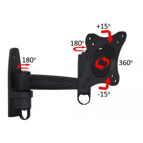 Multibrackets 3282 supporto da parete per tv a...
