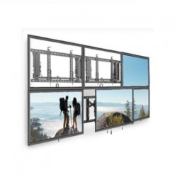 Nilox CHLVS1U supporto da parete per tv a schermo piatto 2,03 m (80") Nero