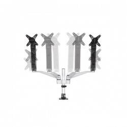 StarTech.com Supporto per Doppio Monitor con bracci articolati - Impilabile - Assemblaggio Tool-Less