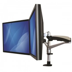 StarTech.com Supporto per Doppio Monitor con bracci articolati - Impilabile - Assemblaggio Tool-Less
