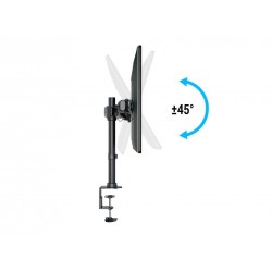 Multibrackets 3309 supporto da tavolo per Tv a schermo piatto 68,6 cm (27") Morsa/Bullone di ancoraggio Nero
