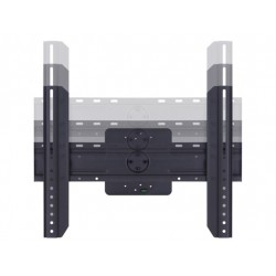 Multibrackets 7136 supporto da parete per tv a schermo piatto 160 cm (63") Nero