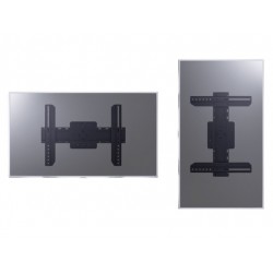 Multibrackets 7136 supporto da parete per tv a schermo piatto 160 cm (63") Nero