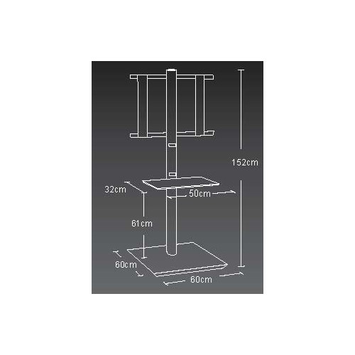 ITB Handy Maxi 121,9 cm (48") Supporto fisso da...