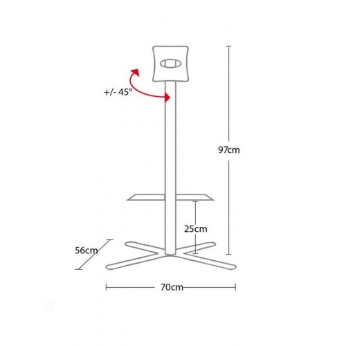 ITB Smart Planet 900 139,7 cm (55") Supporto...