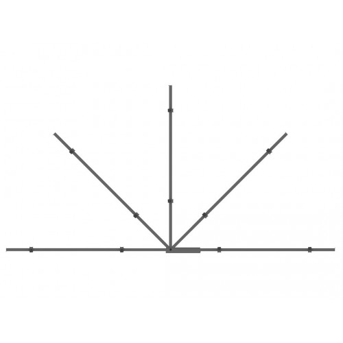 Multibrackets 2654 supporto da parete per tv a...