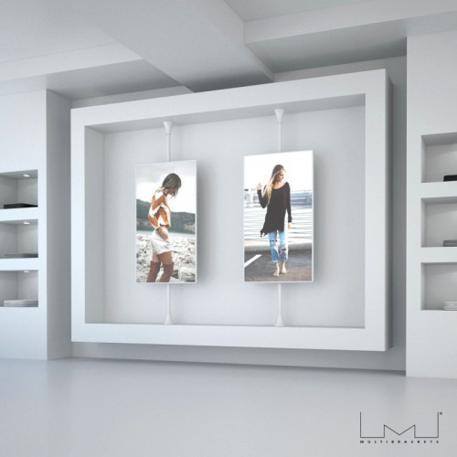 Multibrackets 3620 base da pavimento per tv a...