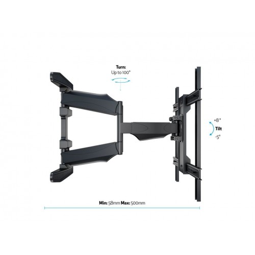 Multibrackets 6317 supporto da parete per tv a...