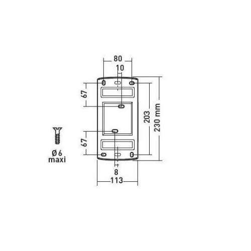 Nilox AMER002560 supporto da parete per tv a...