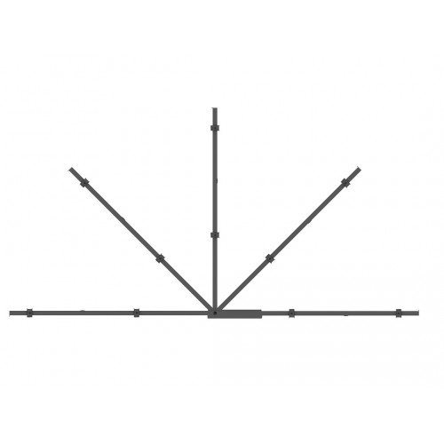 Multibrackets 2647 supporto da parete per tv a...