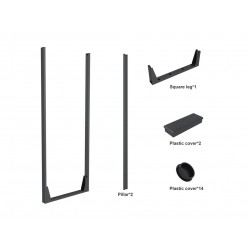 Multibrackets 7369 accessorio per montaggio di schermo piatto